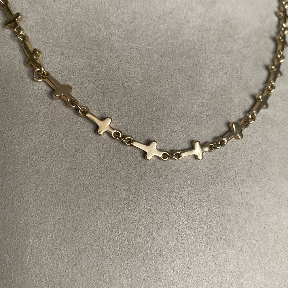 Gold Cross Necklace